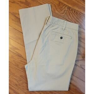 Nautica Mens Slim Fit Tan Chino Pants Size W36 x 31.5L (Actual)